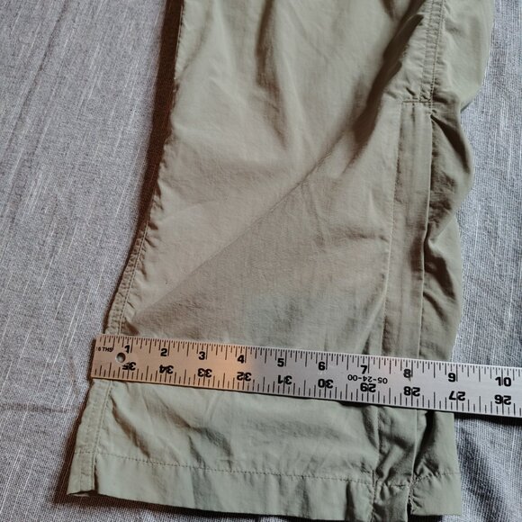 Vintage Exoffcio Convertible Cargo Pants Mens Size XXL Beige Nylon Hiking - Picture 11 of 13